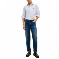 TOMMY HILFIGER - Flex Poplin Fake Solid Rf Shirt - C7L - F|MW0MW41711/C7L