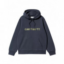 CARHARTT - Hooded Carhartt Sweat 58/ - 3PLXX - I030547/3PLXX