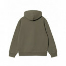 CARHARTT - Hooded Carhartt Sweat 58/ - 3PMXX - I030547/3PMXX