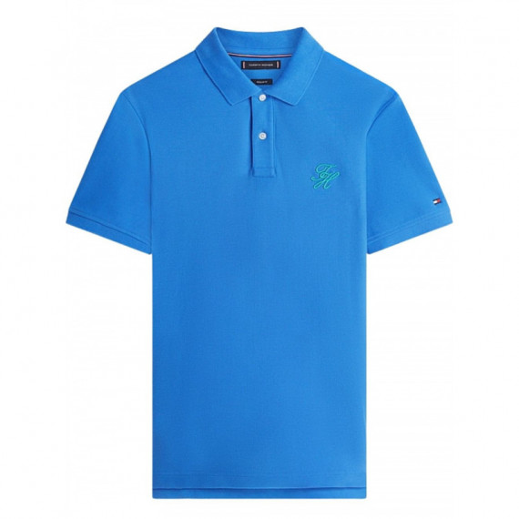 TOMMY HILFIGER - TH SCRIPT REG POLO - C4U - F|MW0MW43046/C4U