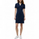 TOMMY HILFIGER - SLIM OPEN NK POLO DRESS SS - C1G - F|WW0WW42567/C1G