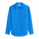 TOMMY HILFIGER - ESS LINEN RELAXED LS SHIRT - C4U - F|WW0WW44679/C4U
