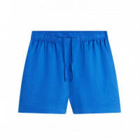 TOMMY HILFIGER - Ess Linen Pull On Short - C4U - F|WW0WW49637/C4U