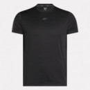 Camiseta Tecnica REEBOK Negra Hombre