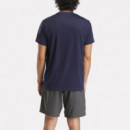 Camisera Tecnica Azul Marino REEBOK Hombre