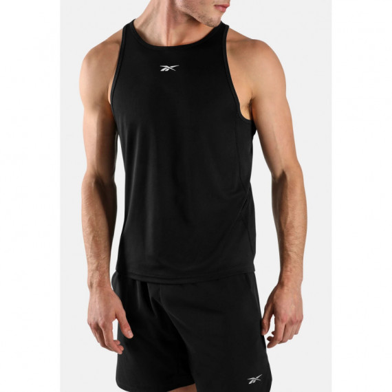 Camiseta REEBOK Correr Asillas Negra