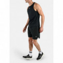 Camiseta REEBOK Correr Asillas Negra