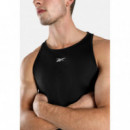 Camiseta REEBOK Correr Asillas Negra