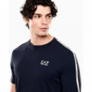 T-SHIRT ARMANI BLUE AF12503