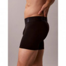 BOXER BRIEF 3PK BLACK W/ OMBRE BLUE LOGO