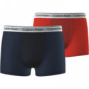 2PK TRUNK ORANGECOM/BLACK