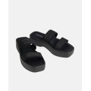 FLATFORM SNDL WEBBING TRIPLE BLACK