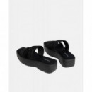 FLATFORM SNDL WEBBING TRIPLE BLACK