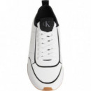 RETRO RUNNR SOCK PATCH LTH BRIGHT WHITE/