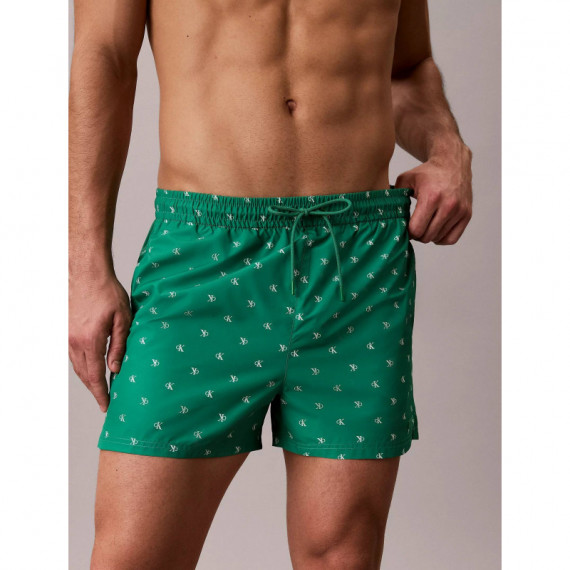 SHORT DRAWSTRING COVERED WAISTBA 17496 D