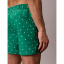 SHORT DRAWSTRING COVERED WAISTBA 17496 D