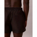 SHORT DRAWSTRING WAISTBAND BLACK