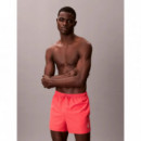 SHORT DRAWSTRING WAISTBAND PUNCH PINK