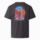 Camisetas Hombre Camiseta THE NORTH FACE Holgada 1966 Flora Anthracite