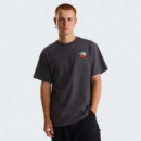 Camisetas Hombre Camiseta THE NORTH FACE Holgada 1966 Flora Anthracite