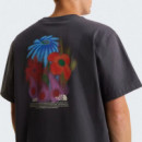 Camisetas Hombre Camiseta THE NORTH FACE Holgada 1966 Flora Anthracite