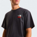 Camisetas Hombre Camiseta THE NORTH FACE Holgada 1966 Flora Anthracite