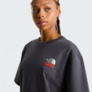 Camisetas Hombre Camiseta THE NORTH FACE Holgada 1966 Flora Anthracite