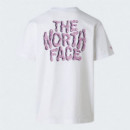 Camisetas Hombre Camiseta THE NORTH FACE Drip Logo White