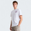 Camisetas Hombre Camiseta THE NORTH FACE Drip Logo White