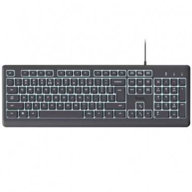 Teclado TRUST Primo USB Illuminated Black