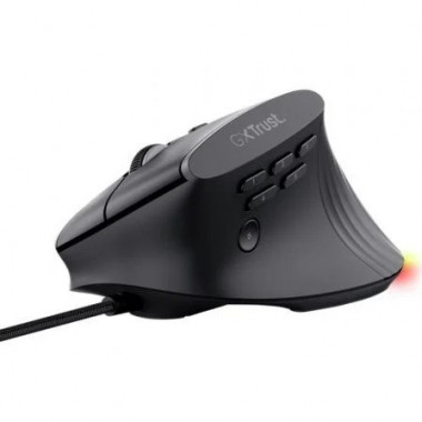 Raton TRUST Gxt 145 Rexxa USB Rgb Ergonomic Black