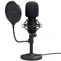 Microfono TRUST Gaming Gxt 269 Emita Ii USB Filtro Sobremesa Black