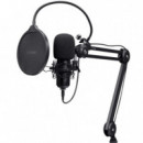 Microfono TRUST Gxt 270 Emita Ii+ USB Filtro Streaming Brazo Ajustable Black