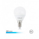 ELBAT Bombilla Led Luz Fria 6W G45 500 Lumenes,E14 EB0459