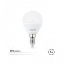 ELBAT Bombilla Led Luz Blanca 6W G45 500 Lumenes,E14 EB0495