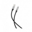 XO Cable Datos Usb a Tipo C  XO-NB251 6A 1Mtr Negro Silicone