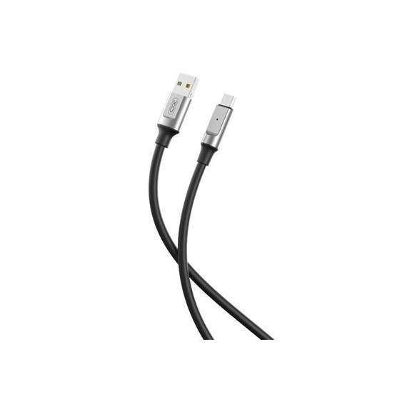 XO Cable Datos Usb a Tipo C  XO-NB251 6A 1Mtr Negro Silicone