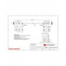 EUROCONNEX Cable Usb 3.0 A Micro Usb B Toma Ancha 3893