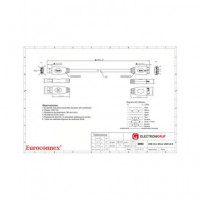 EUROCONNEX Cable USB 3.0 a Micro USB B Toma Ancha 3893