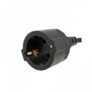 EUROCONNEX Cable Extensor Corriente Schuko Negro 3Mtrs 4410-3