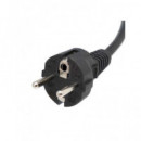 EUROCONNEX Cable Extensor Corriente Schuko Negro 3Mtrs 4410-3