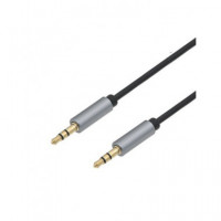 EUROCONNEX Cable Audio Jack 3.5MM M/m 2MTRS Negro AU100-2