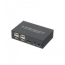EUROCONNEX Hdmi/Usb KVM Switch UHD 4K X 2K 2X1 Con Mando
