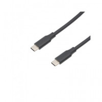 EUROCONNEX Cable Datos Tipo C 3.2 M/m Gen 2X2 20GBPS 5A 100W 1MTR Negro USB315-1