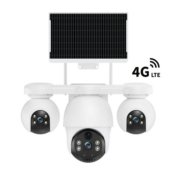 V380MAX P19SE-4G CAMARA SEG. TRIPLE 4G+PANEL SOLAR