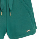 Shorts con placa con logo KIDS