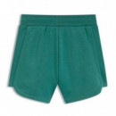 Shorts con placa con logo KIDS