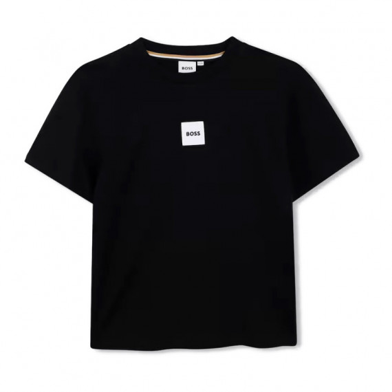 Camiseta de corte holgado con etiqueta con logo KIDS