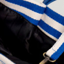 Bolso tote de rayas