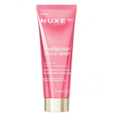 NUXE PRODIGIEUSE HYALU BOOST GEL-CREMA ILUMINADORA Y ALISANTE 1 ENVASE 50 ML
